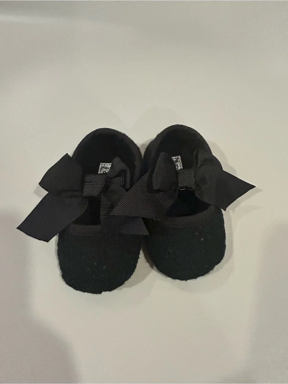 Black Bow Baby Ballet Flat